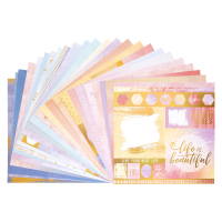 Craft Smith Ethereal Gradients 12x12 Inch Paper Pad (MSE5207)